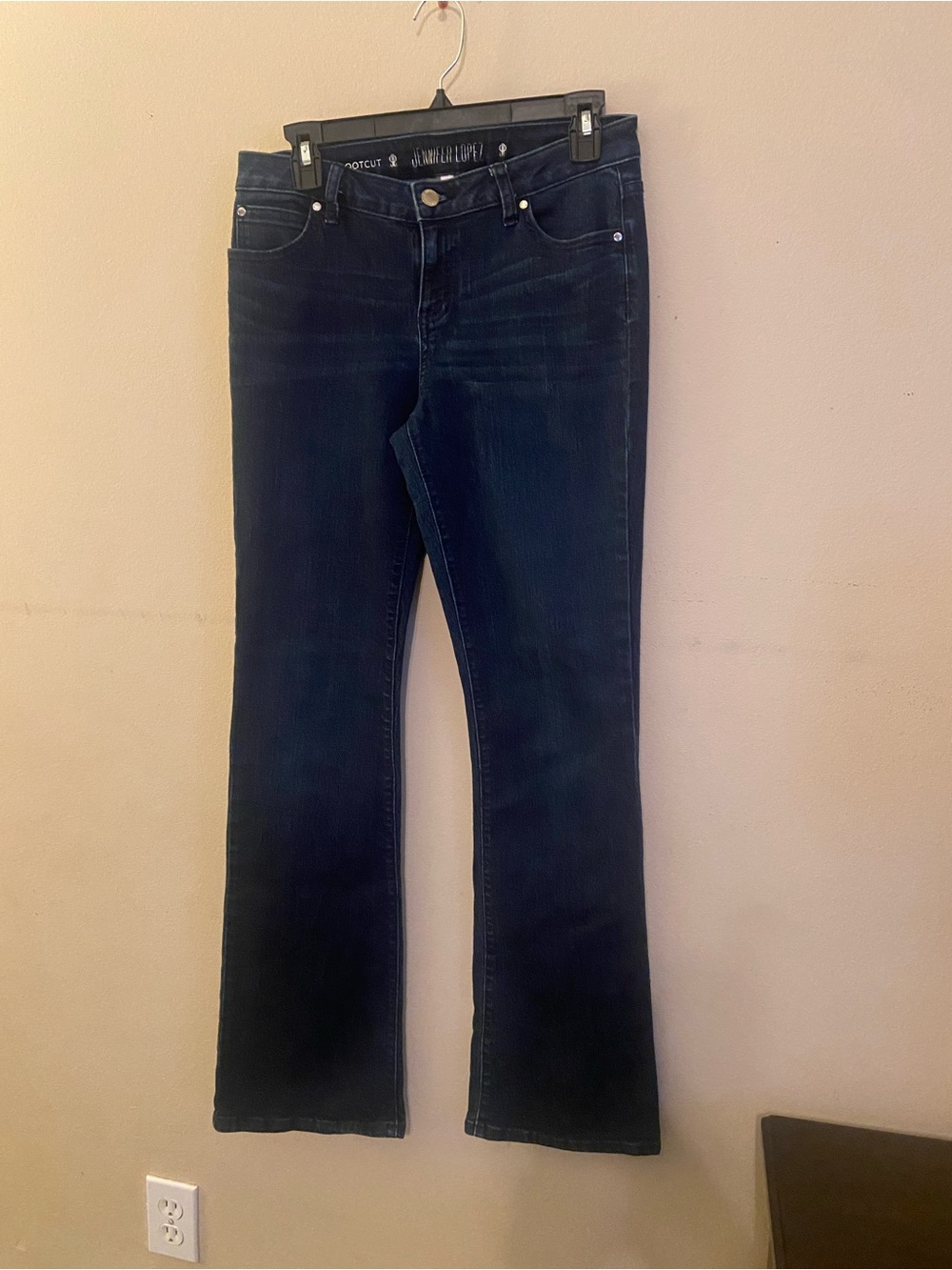 Jennifer Lopez Dark Blue Stretch Bootcut Jeans